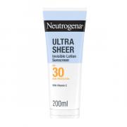 Miniatura - NEUTROGENA ULTRA SHEER LOCION HIDRATANTE CORPORAL SPF30 (200ML)