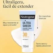 Miniatura - NEUTROGENA ULTRA SHEER LOCION HIDRATANTE CORPORAL SPF30 (200ML)