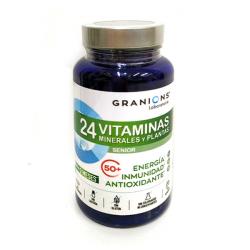 24 Vitaminas, Minerales y Plantas (90 comp)