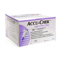 Accu-Chek® Safe-T Pro PLUS LANCETAS (200UDS) 