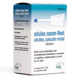 ADULAX SOLUCIÓN RECTAL  (4 enemas de 7,5ml)