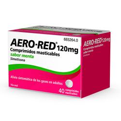 AERO-RED 120mg SABOR MENTA (40 comprimidos)