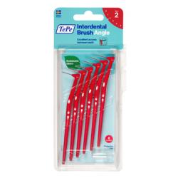 ANGLE CEPILLO INTERDENTAL ROJO (6 UNIDADES)