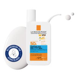 ANTHELIOS UV-MUNE 400 DERMOPEDIATRICS FLUIDO INVISIBLE PROTECTOR SOLAR ROSTRO SPF50+ PARA NIÑOS (50ML)