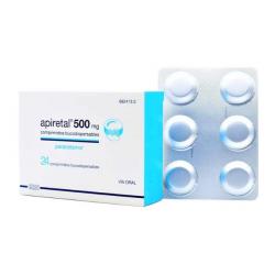 APIRETAL 500mg COMPRIMIDOS BUCODISPERSABLES (24 comprimidos)