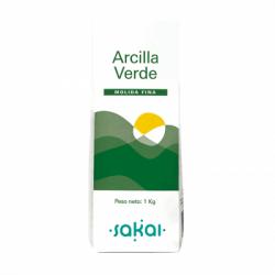 Arcilla Verde Fina (1kg)