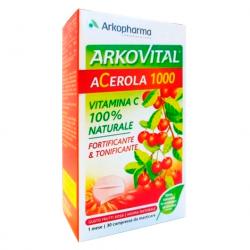Arkovital®  ACEROLA 1000 VITAMINA C 100% NATURAL (30comp)				
