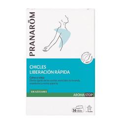 AROMASTOP Chicles Liberación Rápida (56 chicles)