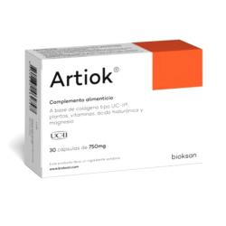 ARTIOK® 	colágeno tipo II (UC-II)® (30 CAPS. 750MG)