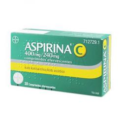 ASPIRINA C 400mg/240 mg (comp.Efervescentes)