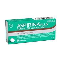 ASPIRINA PLUS 500mg/50 mg (20comp)