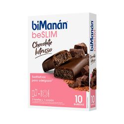 BeSLIM Barritas Chocolate Intenso (10 BARRITAS)