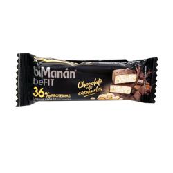 BeFIT BARRITA CHOCOLATE CON CACAHUETES 36% PROTEÍNA (1 BARRITA)