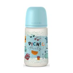Biberón Boca Ancha Tetina Anatómica LÁTEX 0-6M (270ML)