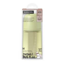 BIBERÓN DE SILICONA COLOUR ESSENCE INTENSE +3M (240ML)