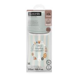 BIBERÓN SX PRO POLIAMIDA WONDERLAND SILICONA T.M +3M (270ml) 