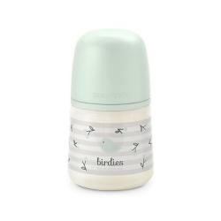 BIBERÓN TETINA FISIOLÓGICA SILICONA SX PRO FLUJO LENTO +0M (150ML)