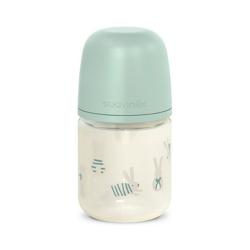 BIBERON VIDRIO SX PRO WONDERLAND SILICONA +0M (120ML) 