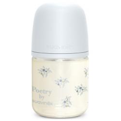 BIBERON VIDRIO TETINA SX PRO SILICONA POETRY (120ML)