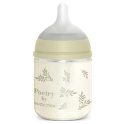 BIBERON VIDRIO TETINA SX PRO SILICONA POETRY (120ML)
