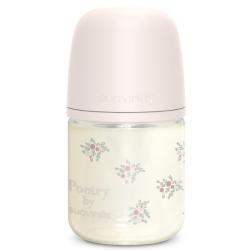 BIBERON VIDRIO TETINA SX PRO SILICONA POETRY (120ML)