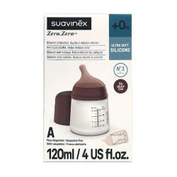 BIBERON ZERO ZERO SILICONA +0M TONO DEEP (120ML)
