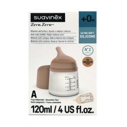 BIBERON ZERO ZERO SILICONA +0M TONO MEDIUM (120ML)