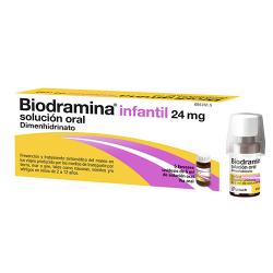 BIODRAMINA INFANTIL 24mg  (5 unidosis de 6 ml)