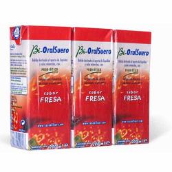 Bioralsuero Fresa Pack  (3 UNIDADES x 200ml)   
