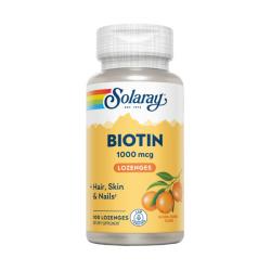 Biotin 1000mcg (100 COMP. SUBLINGUALES SABOR NARANJA)