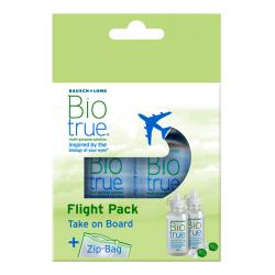 Biotrue® Solución Única FLIGHT PACK (60ml x 2 UNIDADES) 