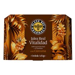 VITALIDAD JALEA REAL con cúrcuma 2.000mg  (20 VIALES)