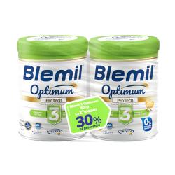 BLEMIL OPTIMUM 3 LECHE INFANTIL +12M DUPLO (800G X 2 UNIDADES)