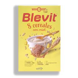 BLEVIT 8 CEREALES CON MIEL +6M (500G)