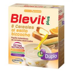Blevit Plus Duplo 8 Cereales Bizcocho-Naranja (600g)