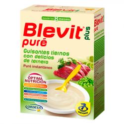 Blevit Plus puré Guisantes Tiernos con Ternera (280g) 