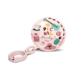 Broche pinza redondo