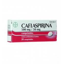 CAFIASPIRINA 500mg/50 mg (20comp)
