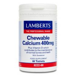 Calcio Masticable 400mg (60tabs)