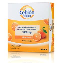Cebión Vitamina C 1000mg (12 sobres)