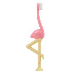 CEPILLO DE DIENTES PINK FLAMINGO DE 1 A 4 AÑOS