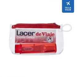 Cepillo Dental Lacer Viaje + Pasta DENTAL MINI TALLA (5ml) 