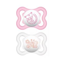 CHUPETE Air silicona 0+MESES ROSA (2UDS)