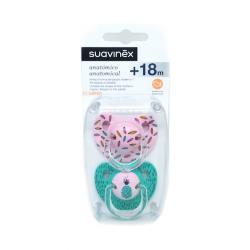 Chupete Anatómico Silicona +18M (2 UNIDADES)