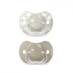 CHUPETE ANATÓMICO TETINA SX PRO SILICONA 6-18M (2 UNIDADES)