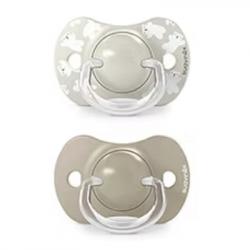 CHUPETE FISIOLÓGICO SILICONA SX PRO 6-18M (2 UNIDADES)		 