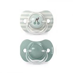 CHUPETE FISIOLÓGICO TETINA XS PRO SILICONA +18M (2UDS)