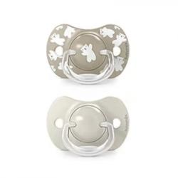 CHUPETE FISIOLÓGICO TETINA XS PRO SILICONA +18M (2UDS)