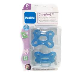 CHUPETE MAM Comfort™ 0M+ AZUL (2UDS)