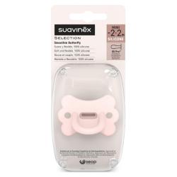 CHUPETE MINI BUTTERFLY SMOOTHIE SILICONA FISIOLOGICO SX PRO -2/2M (1 UNIDAD)
